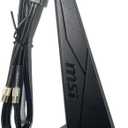 High Gain 9DBI WiFi 7 6e Antenna Magnetic Base with New Interface for MSI X870 B850 Z890 Motherboard Replaceable Dual Band EZ Connector Wi-Fi 7 Antennas for Gaming PC Desktop Computer