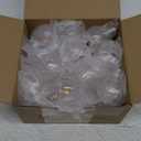 Mlambert G40 LED Replacement Light Bulbs for String Lights, Dimmable E12 Base Shatterproof Bulbs, 1W Equal to 5W, Warm White 2700K, 25Pack, Not Solar