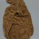 Fuzzy Dog Pajamas Turtleneck Pet Clothes Warm Soft Cozy Lightweight Pet Pjs Dog Sweaters for Small Dogs(Coffee-S/ M)