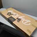 Chasing Tails Dog Ramp for Bed - Pet Ramp for Small/Medium Dogs, Paw Ramp for Dogs and Cats, Adjustable Height from 10 to 20 Inches - Sturdy, with Side Rails for Additional Safety