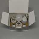 evelor 4 Pack A19 LED Light Bulbs,60 Watt Equivalent Daylight 5000K with E26 Base,Efficient 9W,800 Lumens Non-Dimmable LED Bulbs,15000 Hours, Ideal for Bedroom Living Room