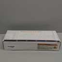 Homemory Pure White Flickering Flameless Candles, Battery Operated Acrylic LED Pillar Candles with Remote Control and Timer, Set of 5