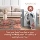 nuLOOM Lolita Beige Medallion Washable Indoor/Outdoor Area Rug, 5' x 8', 5' x 7'10"