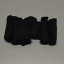 INNERSY Womens Underwear Cotton Hipster Panties Regular & Plus Size 6-Pack (Medium, Black)