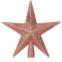 Mr. Pen Rose Gold Star Christmas Tree Topper, 8-Inch Glitter Star Tree Topper