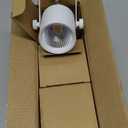 CLOUDY BAY 8W Dimmable LED Track Light Head,CRI90+ Day Light 5000K,Adjustable Tilt Angle Track Lighting Fixture,40 Angle for Accent Retail,White Finish,Halo Type- 3 Pack