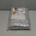 YoungsTex Light Grey Blackout Curtains 63 Inch Length for Bedroom - Thermal Insulated Window Drapes with Grommet Room Darkening for Kids Living Room, 2 Panels, 42 x 63 Inch