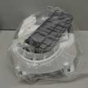 Potty Training Seat SKYROKU Potty Training Toilet with Step Stool Ladder, for Kids Boys Girls Toddlers - Comfortable Safe Potty Seat with Anti-Slip Pads Ladder 8838-Grey