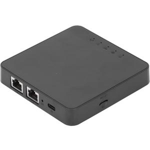 4G LTE Broadband Modem, 4G LTE Router for All European Nano SIM Card, 2 Gigabit Ethernet Port SIM Card Modem Mobile Hotspot for Travel Camping Security Camera European Version