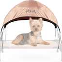 K&H Pet Products Pet Cot Canopy (Cot Sold Separately) Tan Small 22 X 17 Inches