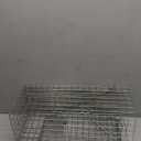 Squirrel Trap Heavy Duty Humane Live Animal Cage Trap (No Assembly Required) - 17" x 7" x 7" (Silver)