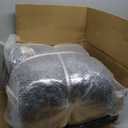 Bean Bag Chairs for Adults, Bean Bag Sofa - Adult Size with Soft Waterproof Fabric for Living Room, Apartments, Reading Corner, Gaming, and Movie Venue (Gray) (Grey)