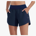 Willit Women's 5" Swim Board Shorts Quick Dry Beach Swimming Shorts UPF 50+ High Waisted Liner Pockets 12