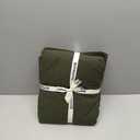 Bedsure Comforter Duvet Insert - Quilted Comforters Full Size, All Season Duvet, Down Alternative Bedding, with 8 Tabs, Gifts for Women/Men, Olive Green, Full 86 x 82 Inches