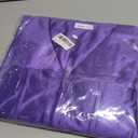 Newrara Adult Shiny Graduation Cap and Gown Tassel Set for High School & Bachelor (54, Purple)