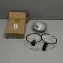 Hamiledyi 2 Pack Wall Mounted Elevated Dog Bowls  Adjustable Height Stainless Steel Raised Food & Water Bowls with Collapsible Stand for Medium & Large Dogs & Cats (S)