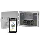 Orbit B-hyve Smart Indoor/Outdoor Sprinkler Controller - 6-Zone - App Controlled Smart Controller with Custom Irrigation Schedules - Weatherproof Multi-Zone Sprinkler System - 57946