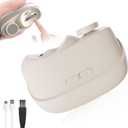 Electric Nail Clippers for Seniors.(Apricot)