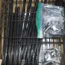 REGILLER 5-Wire Shelving Metal Storage Rack Adjustable Shelves,Standing Storage Shelf Units for Laundry Bathroom Kitchen Pantry Closet(Black,11.8" D x 21.2" W x 53.5" H)