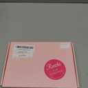 REECHO Hair Toppers for Women Real Human Hair, Seamless Human Hair Toppers with Bangs, 360 3D Cover Clip in Bangs Hair Extensions for Daily Wear, Dark Chocolate Brown