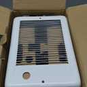 Cadet Com-Pak Electric Wall Heater Complete Unit with Thermostat (Model: CSC151TW, Part: 67509), 5120 BTU, 120 Volt, 1500 Watt, White