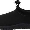 WHITIN Water Shoes for Women Aqua Barefoot Swim Sneakers Beach Minimalist Size 8 Zero Drop Outdoor Surf Boating Kayak Sand Walking Socks All Black 39