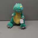 Houwsbaby 13'' Green LED Glowing Dinosaur T-Rex Light Up Stuffed Animal Night Light Plush Toy Hugging Soft Kawaii Gifts for Kids Boys Girls Decoration Holiday Birthday Present