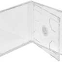 10 STANDARD Clear Double CD Jewel Case