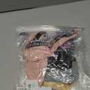 Avidlove Womens Thongs Breathable Cotton Underwear Stretchy Panties Low Rise Thong Bikini(4 Pcs)