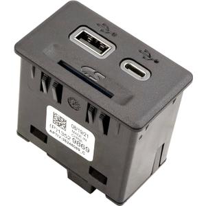 Center Console Auxiliary USB Receptacle Adapter Replacement for 13525431 Fit for CT6 XT4 XTS Blazer Acadia Silverado Sierra 1500