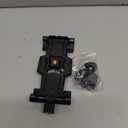 KDD iPad and Phone Tripod Mount Adapter with Ball Head, iPad Holder for Tripod, 360 Rotatable Tablet Clamp Mount fits iPad Pro 12.9, Air Mini 3 4, Galaxy Tab, Surface Pro, Selfie Stick(5.3-10.6") (Black)