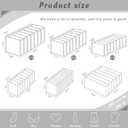 9 Pack Wardrobe Clothes Organizer for Drawers, Foldable Clothes Drawer Mesh Separation Box, Drawer Dividers for Clothes Pants Jeans T Shirt (2Jeans+2Bra+(Legging+Shirt+Panties+Sock)*1)