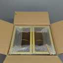 Metal Wall Mounted Rack, Hanging Floating Bottle Holder with Glass Rack, Wall Display Storage Shelf for Home Bar, Dining Room, Kitchen, Gold (25.4 in)