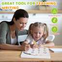 GAMENOTE Magnetic Number Tracing Board, 2 in 1 Double Sided Numbers 1-20 Writing Board for Toddlers & Kids, Preschool Handwriting Learning Toys, Educational Math Manipulatives