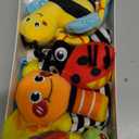 Infinno Baby Wrist Rattle Socks and Foot Finder Set, Perfect Baby Toys for 0-12 Months Newborn Boys and Girls As Shower Gifts, Garden Bug Series