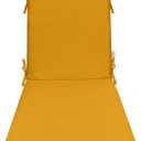 RSH DECOR: Sunbrella Foam Chaise Lounge Seat Cushion | 72 x 21 x 3 | Sunbrella Performance Fabric | Water and Fade-Resistant | Outdoor Chair Cushion for Patio Furniture | Canvas Sunflower Yellow