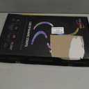 LED POI Staffs S-Shape with 241 Color Light Modes USB Rechargeable Magic LED S-Staffs Customized Colors, Profound Visual Effect