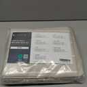 LuxClub 4 PC King Size Sheet Set, Breathable Luxury Bed Sheets, Deep Pockets 18" Wrinkle Free Cooling Machine Washable Hotel Bedding (Striped Cream)