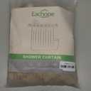 No Hook Boho Farmhouse Shower Curtain with Snap-in Fabric Liner set-71Wx74H(72H),Beige Tufted Chevron Striped Hotel Grade Cloth Shower Curtains for Bathroom with Window,Water Repellent