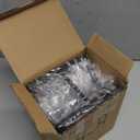 4 Pack Kitchen Plate Holder Organizer for Cabinet Space Saver Dinner Dish Plate Storage Rack Upright Dish Drying Racks Metal Dish Racks Stand for Cupboard and Countertop 2 Large 2 Small Black