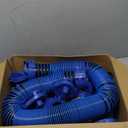 DUMPMAN 20 FT RV Sewer Hose Kit, Sewer Hose for RV Camper - Includes 2 Attachable 10 ft Sewer Hose with Swivel Fitting, 90 Degree Clear View Sewer Adapter, and 4 Storage Caps