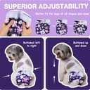 Pet Soft Washable Female Diapers (3 Pack) Female Dog Diapers, Comfort Reusable Doggy Diapers for Girl Dog in Period Heat (Bloom, S)