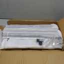 T-shaped Coat Rack Freestanding, Modern Clothes Rack with Rock Slab Base, Heavy-duty Metal Coat Tree for Boutiques, Hallway, Entryway, 68.9 Inches High, Black,