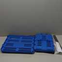 Tourna Ballport Tennis Ball Hopper Holds 80 Balls Durable and Lightweight  Blue