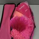 ThinkLearn Microfiber Dusters for Cleaning,14PCS Feather Dusters with Extension Pole,Bendable Washable and Extendable Duster for High Ceilings, Fans and Blinds House Cleaning Kit Pink Gift for Women