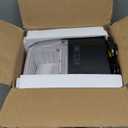 DUMOS Countertop Ice Maker with Handle, 26lbs/24H Portable Ice Machine, 9 Bullet Ice Cubes Ready in 6 Mins, Self-Cleaning, Quiet Compact Ice Maker for Home, Kitchen, RV, Camping, Black (12.5"11.6"8.8")