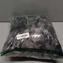 L'AGRATY Faux Fur Throw Blanket: 50" x 60" Luxury Soft Fluffy Thick Rabbit Fur Blankets for Couch Bed Sofa - Cozy Plush Bubble Blankets for Home Decor: Warm Flannel Fleece Decorative Blanket (Tie-dye Black and Gray)