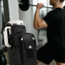 Nefeeko Magnetic Gym Bag, Water Bottle Holder with Phone Pouch, Adjustable Sling Strap, Detachable 2-in-1 Design, Gym Accessories for Men and Women, Water Bottle Bag for Fitness, Sports, Travel