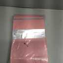 5.5"x7.8" 120pcs Mylar Bags for Food Storage,Smell Proof Bag with Matte Window Resealable Food Storage Bags for Small Business, Stand-up Foil Pouch Packaging Freeze Dried Candy Bag(Pink)