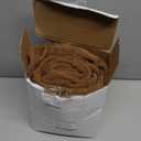 ANRODUO Pack of 2 Decorative Textured Throw Pillow Covers Soft Bronze Euro Square Accent Solid Chenille Cushion Cover Cozy Farmhouse Pillow Case for Couch Sofa Bed Living Room Home Decor 24x24 Inch